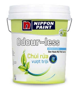 Sơn Nippon Odour Less Chùi Rửa Vượt Trội